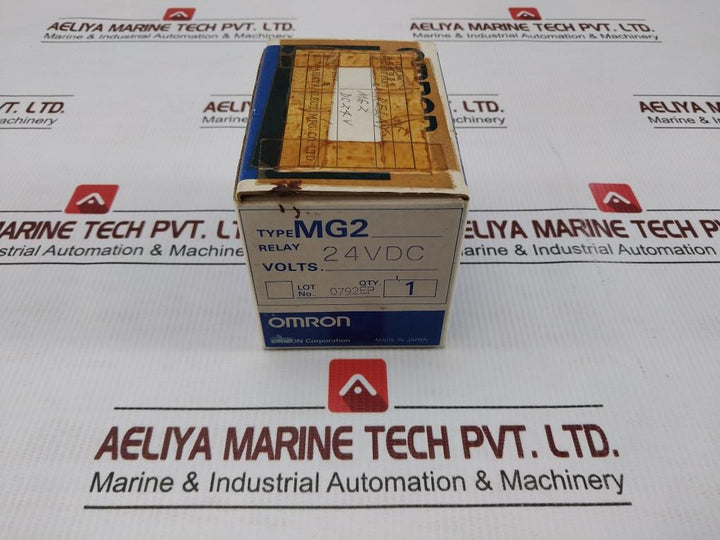Omron-Power-Relay-24-Vdc-Mg2-13