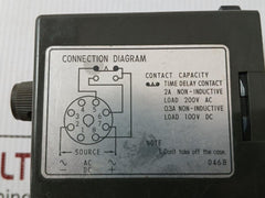 Omron 0-10 Sec 100 Vdc Dts Solid State Timer Dts-24Vdc