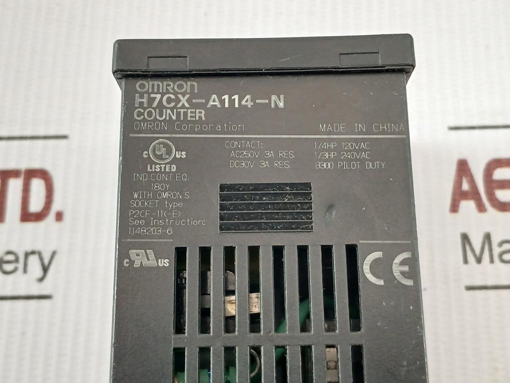 Omron 100-240Vac 50/60Hz Multifunction Counter H7Cx-a114-n
