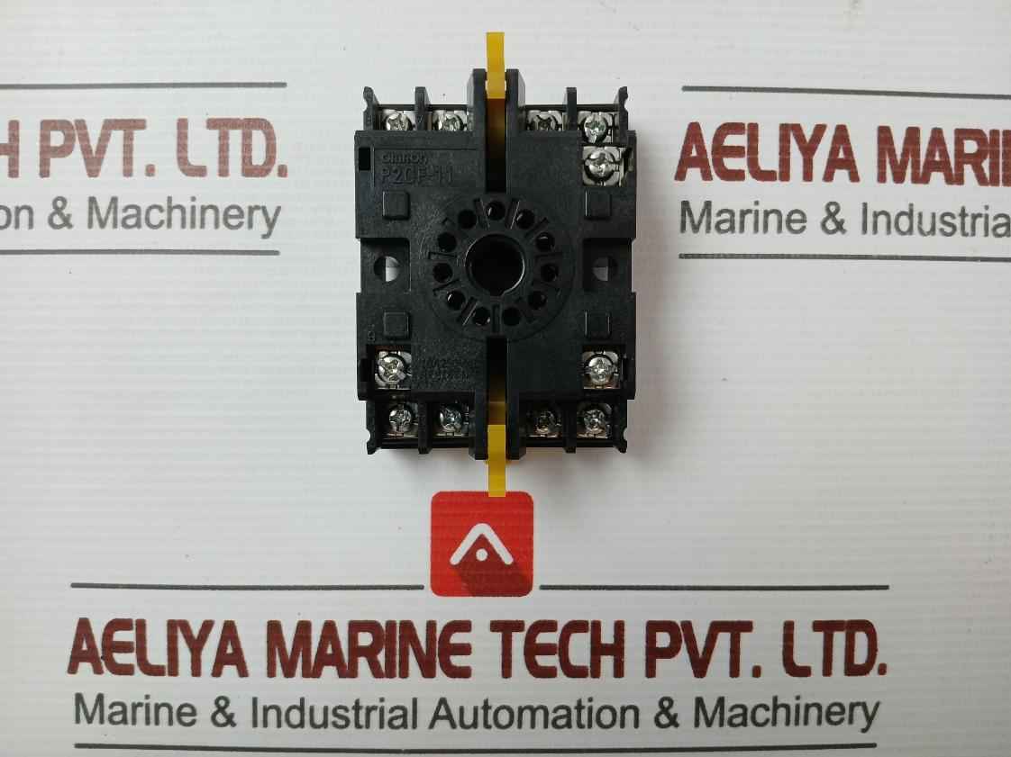 Omron 10A 250Vac Relay Socket Part No: P2Cf-11