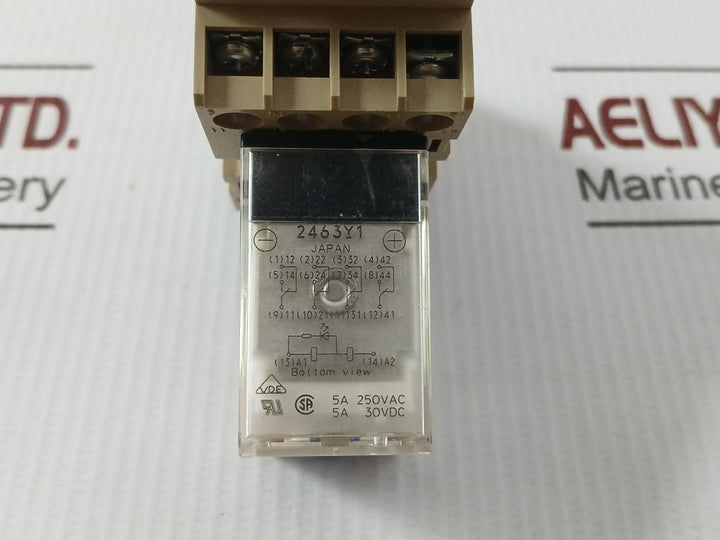 Omron 24Vdc Power Relay My4In