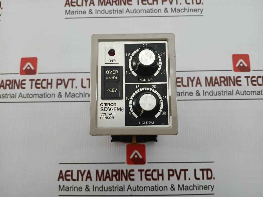 Omron 2A 24Vdc Voltage Sensor Relay Module Sdv-fm6