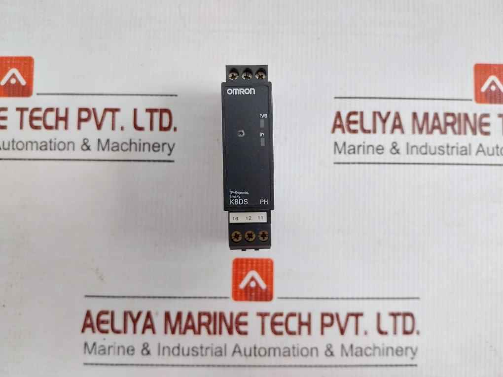 Omron 3-phase Sequence Loss Monitoring Relay K8Ds-ph1 200-480Vac