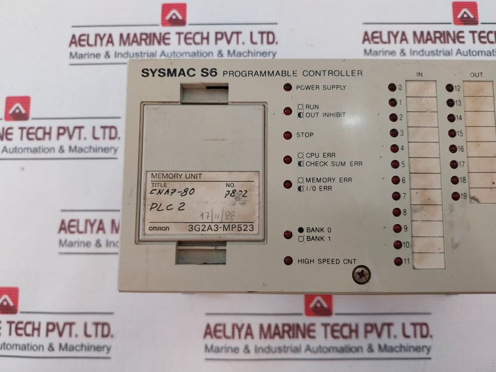 Omron 3G2S6-cpu15 Programmable Controller