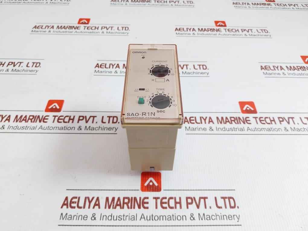 Omron 50/60Hz 100/110/120Vac 1 To 10 Second Current Sensor Sao-r1N