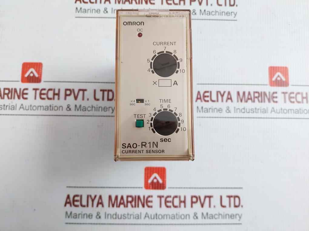 Omron 50/60Hz 100/110/120Vac 1 To 10 Second Current Sensor Sao-r1N