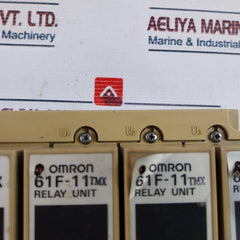 Omron 61F-g3T-mx Floatless Level Switch With 61F-11 Tmx/ 61F-11 Relay Unit