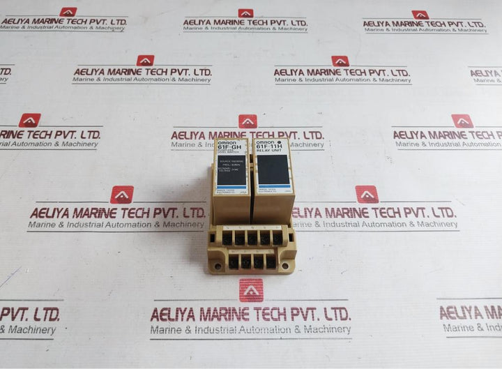 Omron 61F-gh Floatless Level Switch Relay Unit 61F-11H 100/200Vac 50/60Hz 24Vac