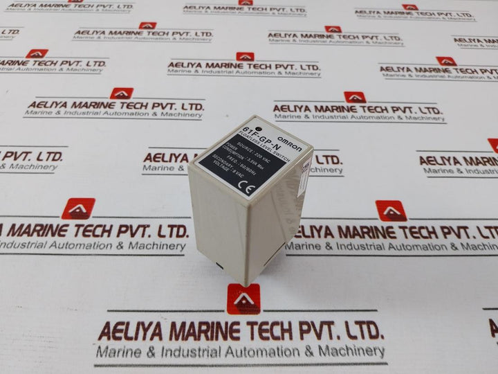 Omron 61F-gp-n Floatless Level Switch Pfc-n8 220Vac 3.5Va 50/60Hz 8Vac 250Vac/3A