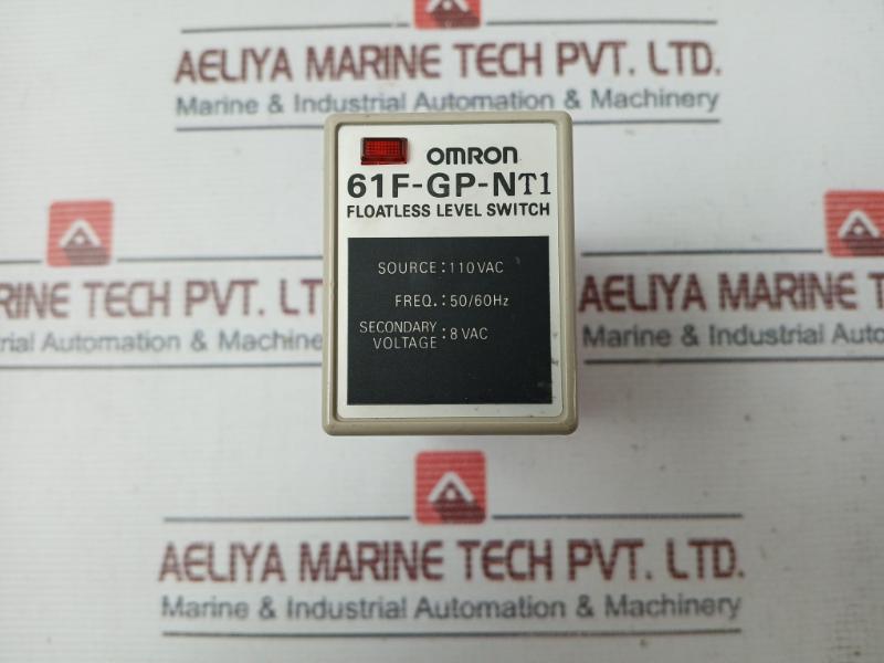 Omron 61F-gp-nt1 Floatless Level Switch 110Vac 50/60Hz