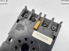 Omron 8Pfa1 Relay Socket Base 250V 7.5A Spr1206