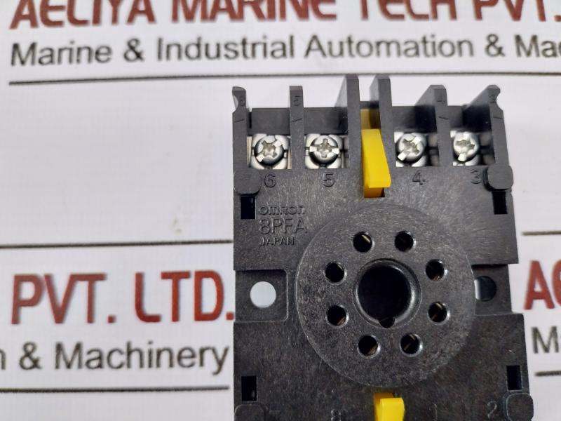 Omron 8PFA Socket, 250V Relay Socket 7.5A 0378YK