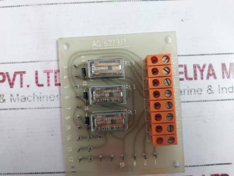 Omron Ag 6273/1 Pcb Power Relay G2V-282P-47/7