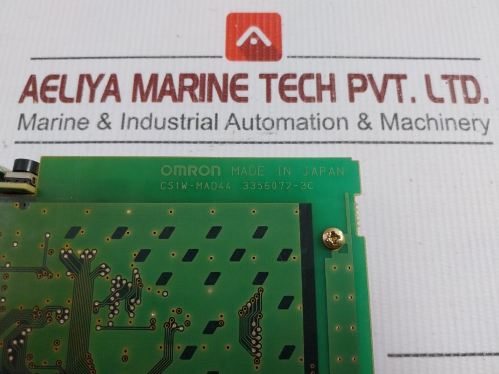Omron Analog Input/Output Pcb Module Cs1W-mad44