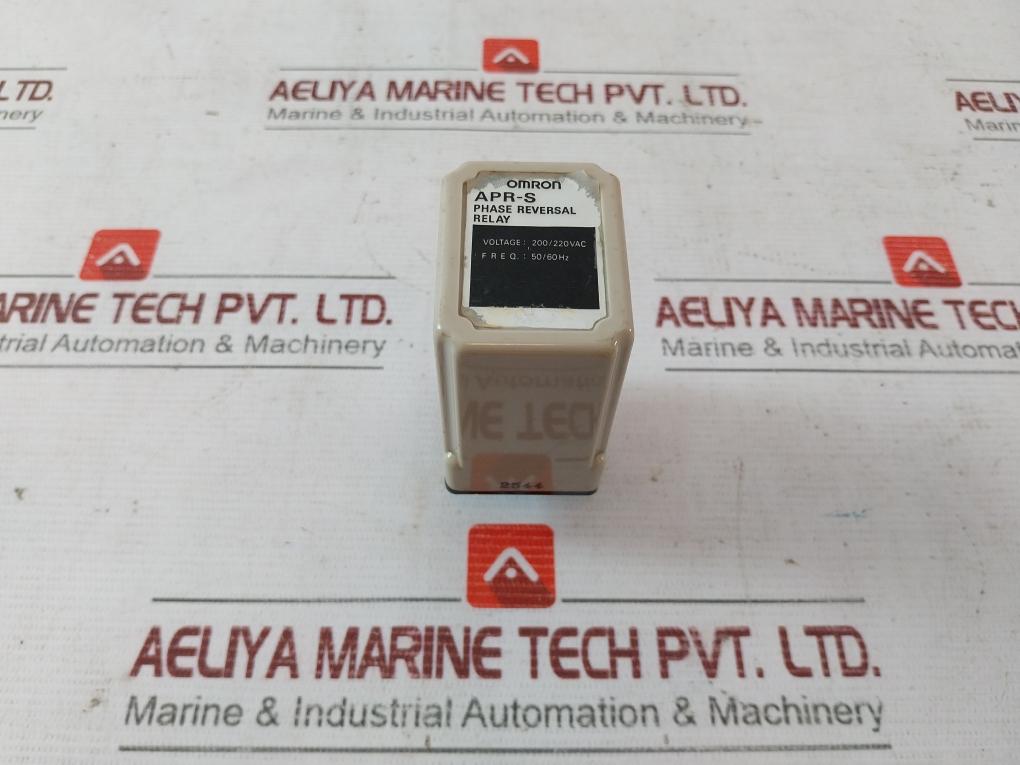 Omron Apr-s Phase Reversal Relay 200/220Vac 50/60Hz