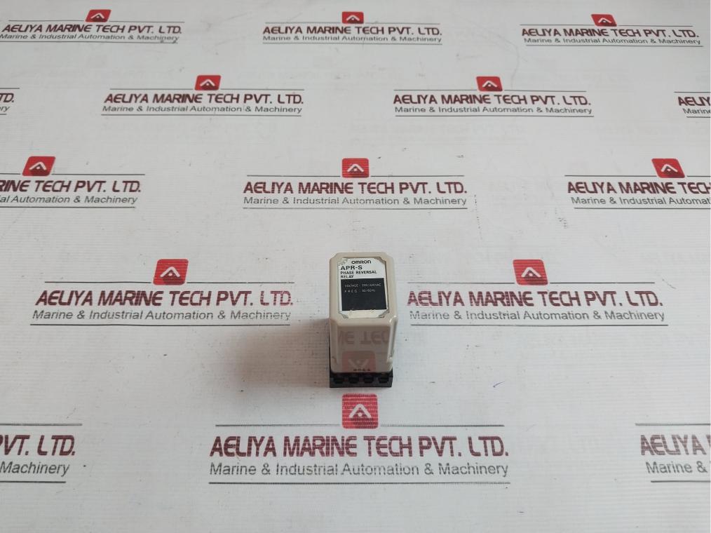 Omron Apr-s Phase Reversal Relay 200/220Vac 50/60Hz Id 011E, Pf083N