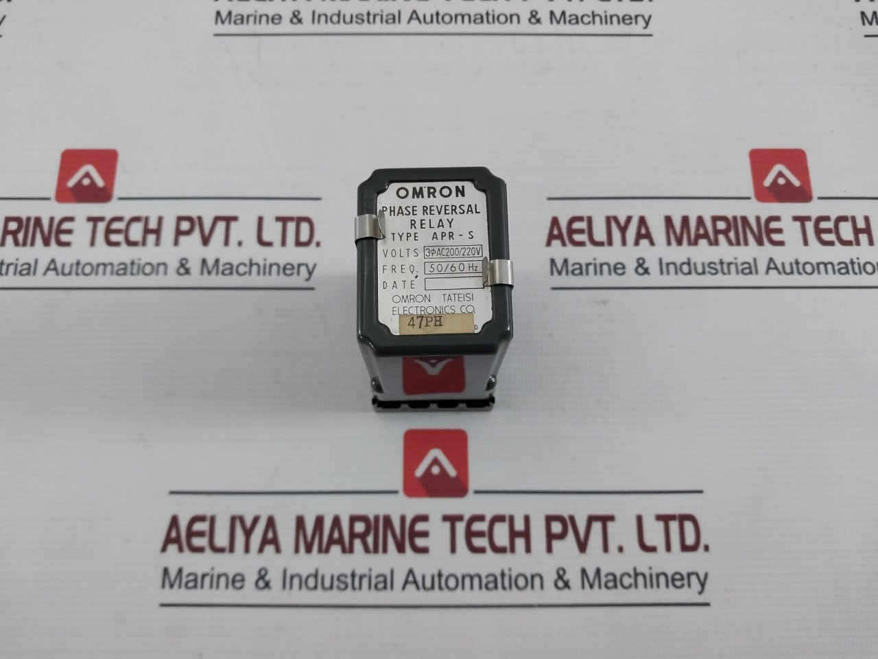 Omron Apr-s Phase Reversal Relay With Base Ac 200/220V 50/60Hz