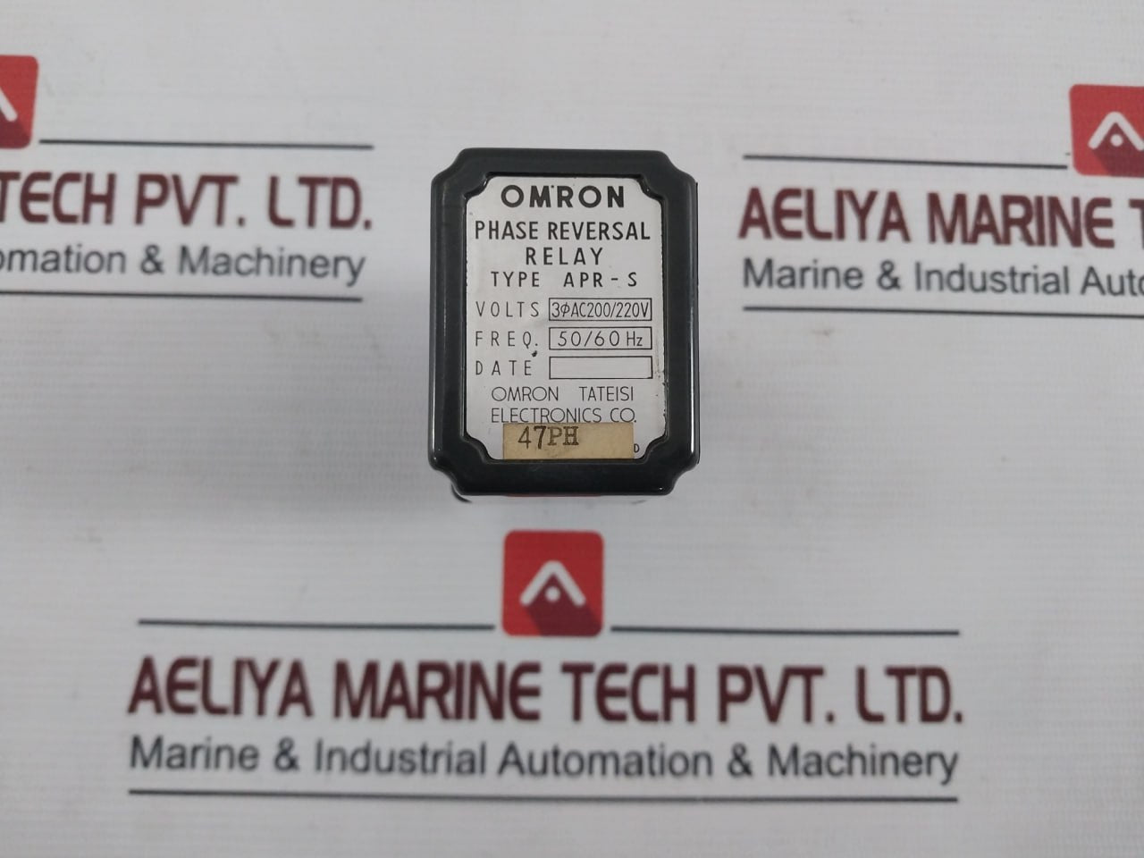 Omron Apr-s Phase Reversal Relay With Base Ac 200/220V 50/60Hz