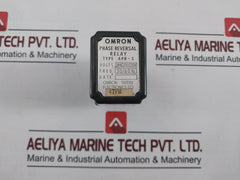 Omron Apr-s Phase Reversal Relay With Base Ac 200/220V 50/60Hz