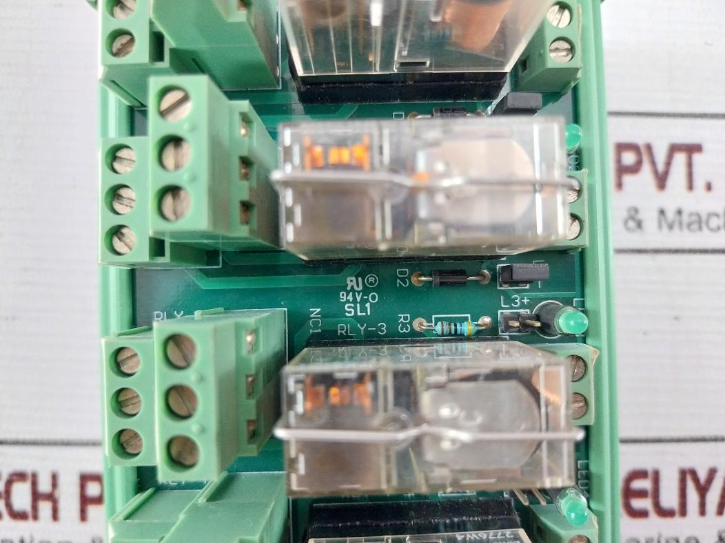 Omron Brk 2Co-4 Relay Module 94V-0 Sl1 Brm 4-24D-2B0 24Vdc 0788W4 120 Vac