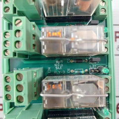 Omron Brk 2Co-4 Relay Module 94V-0 Sl1 Brm 4-24D-2B0 24Vdc 0788W4 120 Vac