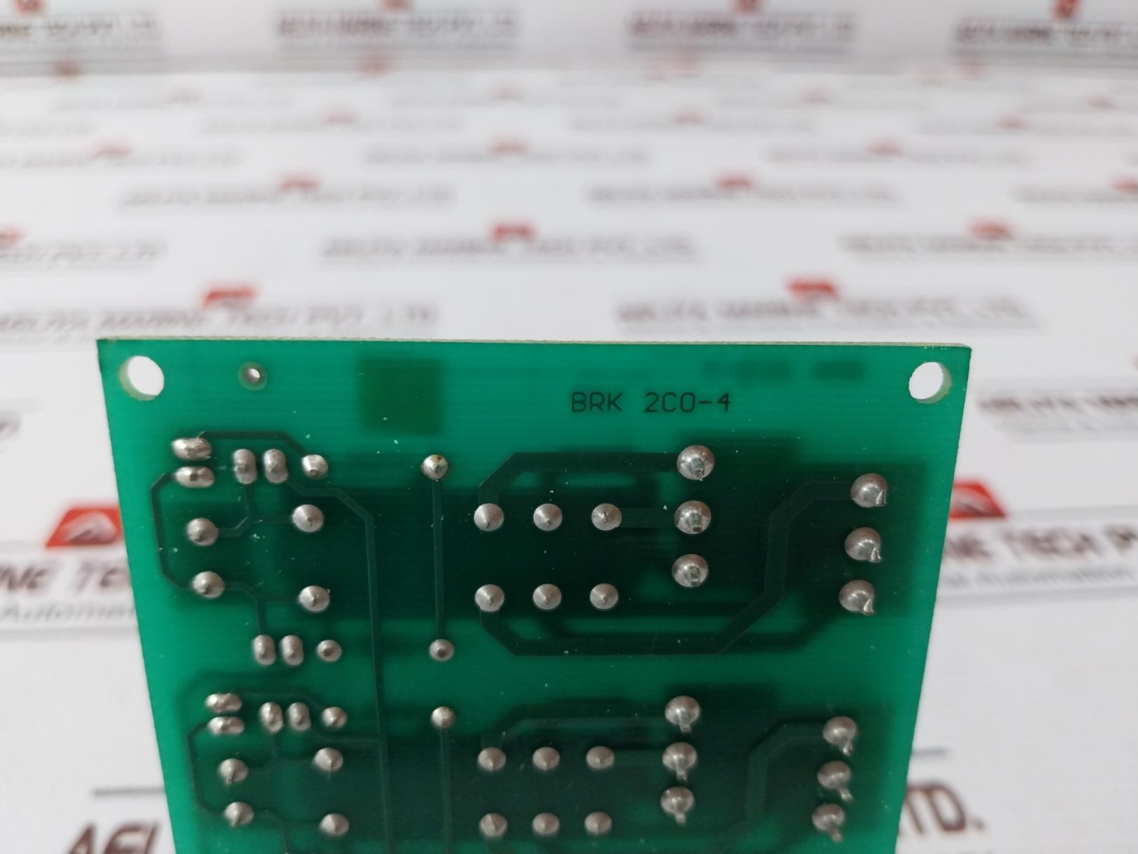 Omron Brk 2Co-4 Relay Module 94V-0 Sl1 Brm 4-24D-2B0 24Vdc 0788W4 120 Vac