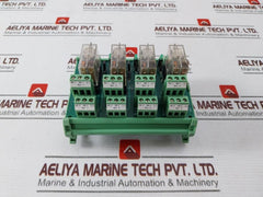 Omron Brk 2Co-4 Relay Module 94V-0 Sl1 Brm 4-24D-2B0 24Vdc 0788W4 120 Vac