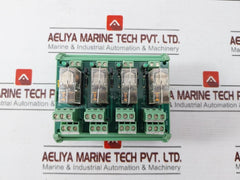 Omron Brk 2Co-4 Relay Module 94V-0 Sl1 Brm 4-24D-2B0 24Vdc 0788W4 120 Vac