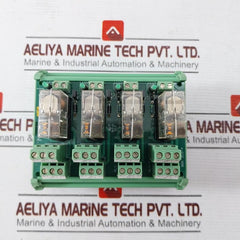Omron Brk 2Co-4 Relay Module 94V-0 Sl1 Brm 4-24D-2B0 24Vdc 0788W4 120 Vac