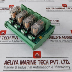 Omron Brk 2Co-4 Relay Module 94V-0 Sl1 Brm 4-24D-2B0 24Vdc 0788W4 120 Vac