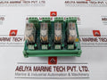 Omron Brk 2Co-4 Relay Module 94V-0 Sl1 Brm 4-24D-2B0 24Vdc 0788W4 120 Vac