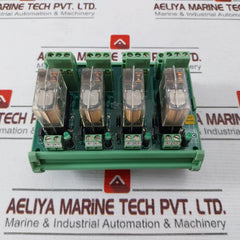 Omron Brk 2Co-4 Relay Module 94V-0 Sl1 Brm 4-24D-2B0 24Vdc 0788W4 120 Vac