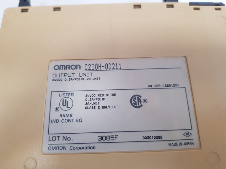 Omron C200H-0D211 Output Unit 24Vdc - Aeliya Marine Tech