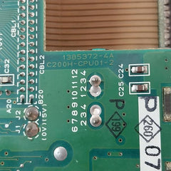Omron C200H-cpu01-1 Pcb For Cpu Module 6789101112 1385372-4A E91964