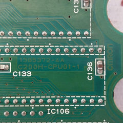 Omron C200H-cpu01-1 Pcb For Cpu Module 6789101112 1385372-4A E91964