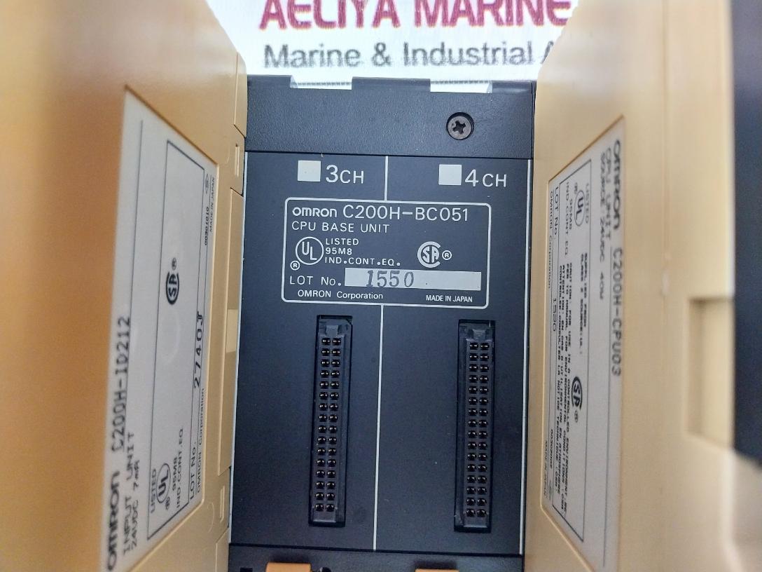 Omron C200H-cpu03 Sysmac Programmable Controller 24Vdc 40W