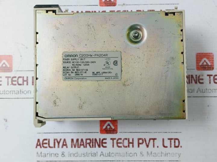 Omron C200H-id216 Dc Input Unit With Connector Ac100-120/200-240V