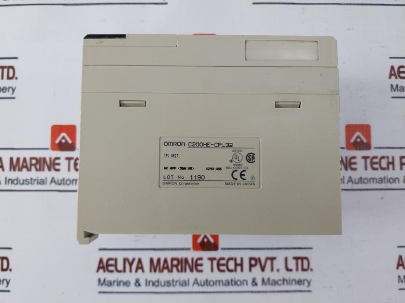 Omron C200H-id216 Input/Output Module C200H-od218 W/ C200He-cpu32 Plc Cpu Unit