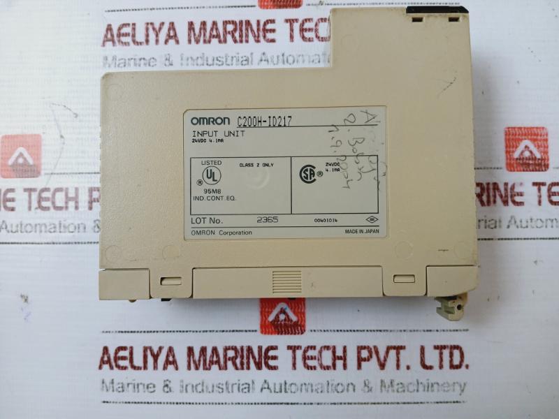 Omron C200H-id217 Plc Input Unit 00401014 24Vdc 4.1Ma