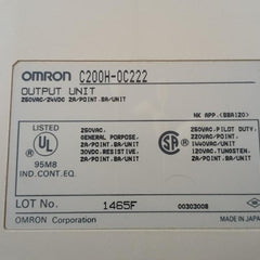Omron C200H-oc222 Output Unit 250Vac/24Vdc