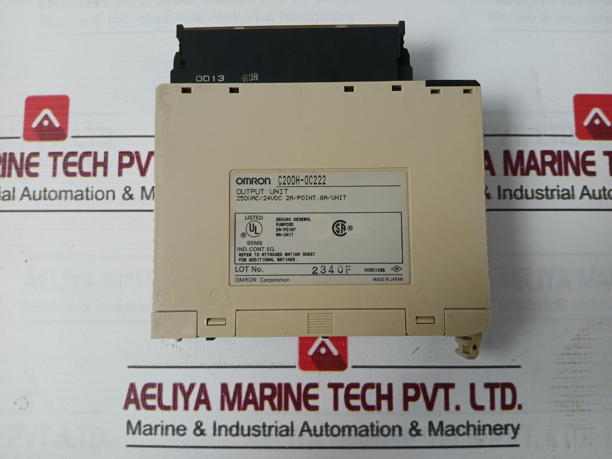 Omron C200H-oc222 Output Unit 250Vac/24Vdc 2A/Point