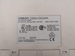 Omron C200H-oc224N 8-bit Module Of Relay Output Signals Ac/Dc 250V/24V