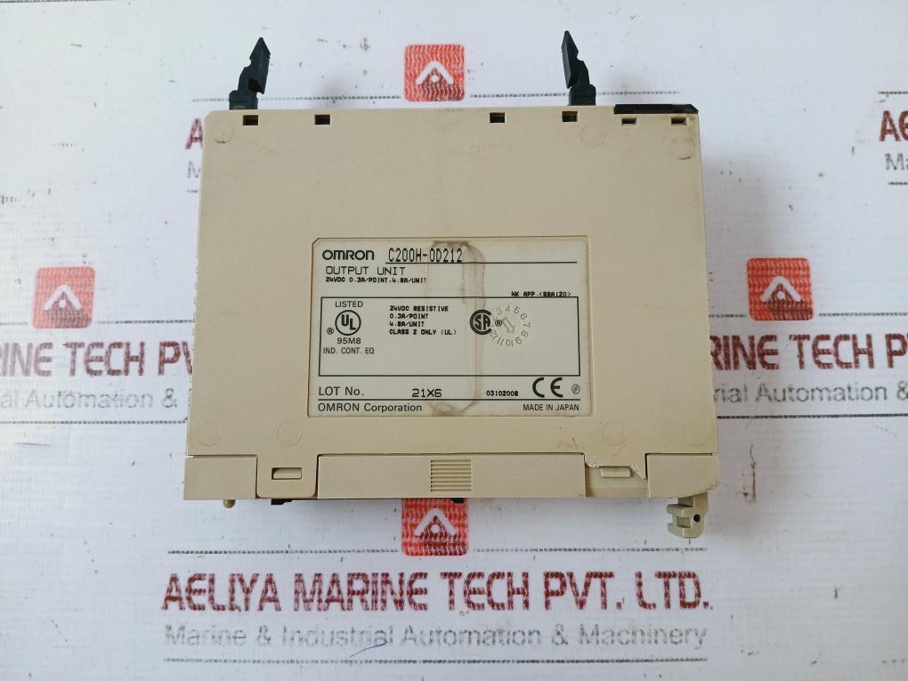 Omron C200H-od212 Plc Output Unit 24Vdc, 0.3A/Point