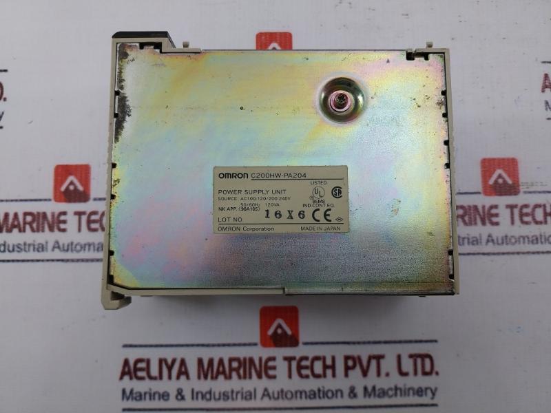 Omron C200Hw-pa204 Power Supply Module Ac100-120V/Ac200-240V