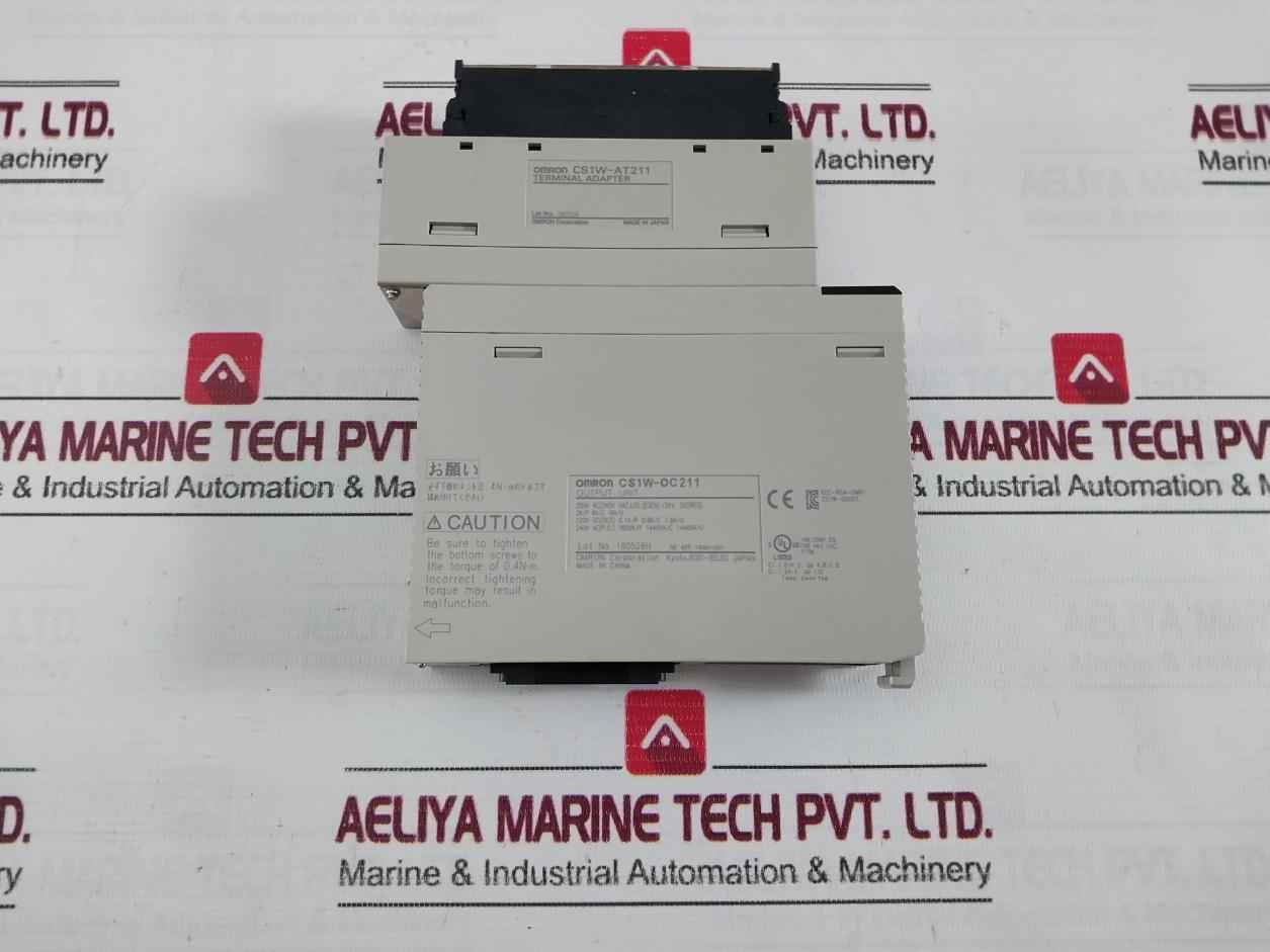 Omron C200Hw-pd024 Plc Power Supply Unit With I/O Module Cs1W-id211 24Vdc--- 50W