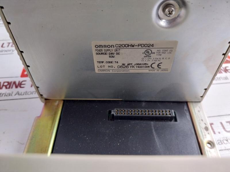 Omron C200Hw-pd024 Power Supply Unit C200H-id217, C200H-od219, C200H-od215