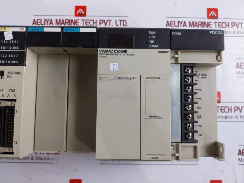 Omron C200Hw-pd024 Power Supply Unit C200H-id217, C200H-od219, C200H-od215
