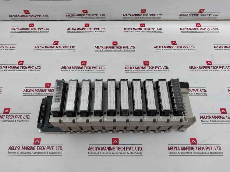 Omron C200Hw-pd024 Power Supply Unit W/ Output Module Cs1W-oc211 24Vdc 50W