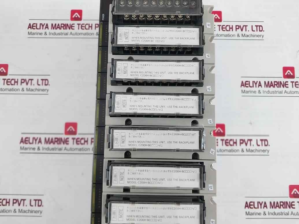 Omron C200Hw-pd024 Power Supply Unit W/ Output Module Cs1W-oc211 24Vdc 50W