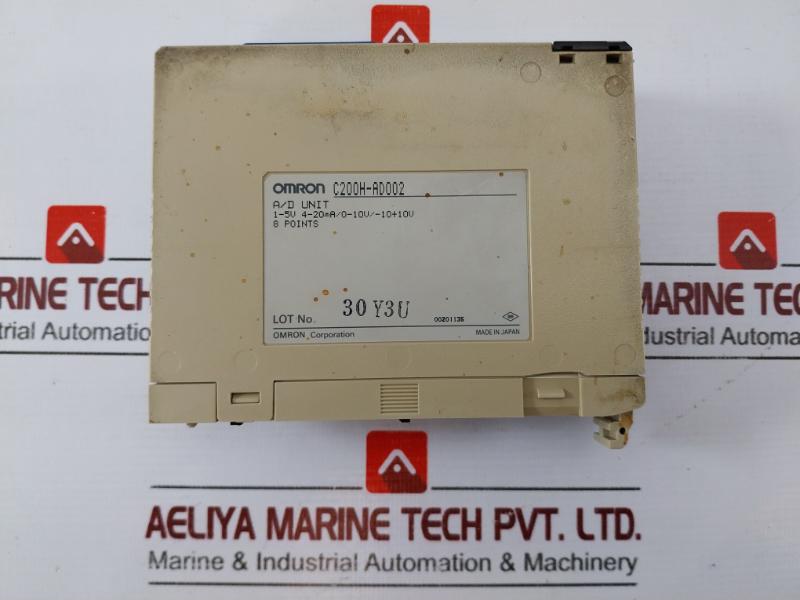 Omron C200h-ad002 A/d Input Module Unit, 1-5v, 4-20ma, 0-10v